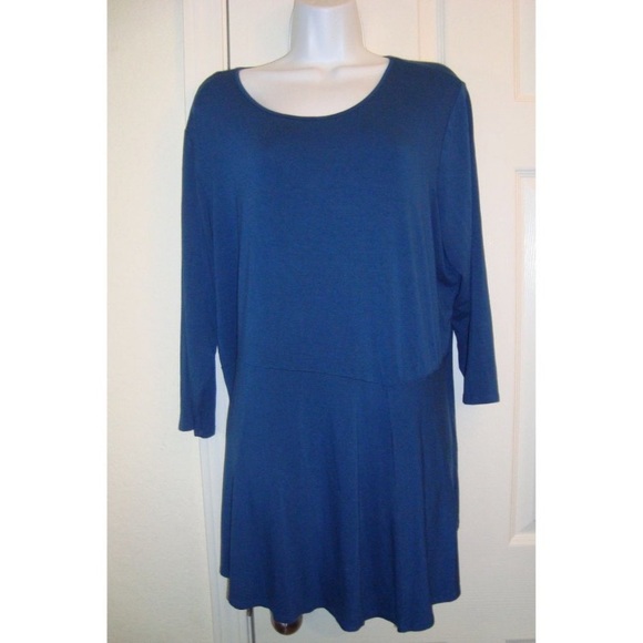 Vince Camuto Sapphire Top Tunic 2X - Picture 7 of 7